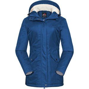 Women's Waterproof Windproof Snow Ski Hooded Jacket Winter - L